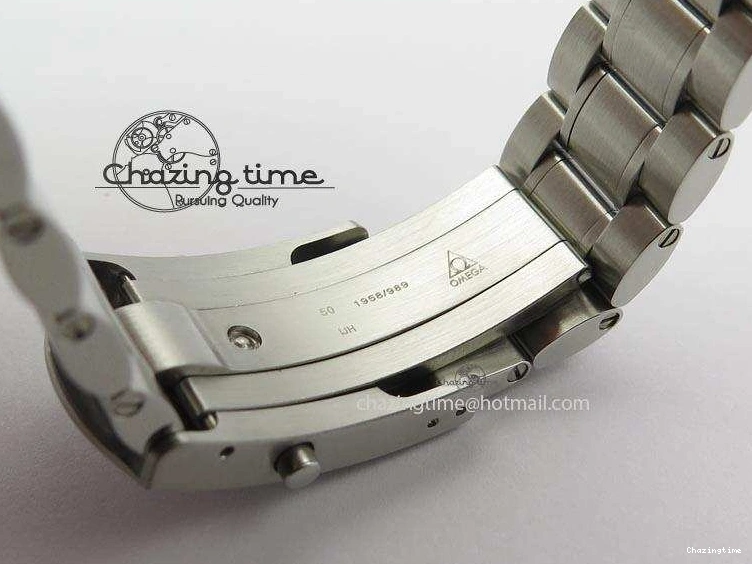 0516 Refined Speedmaster 50th Anniversary Black Dial On SS Bracelet 8232